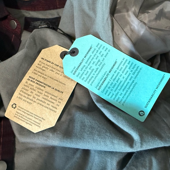 PRANA Porter Park Flannel (Size S) - Picture 15 of 15